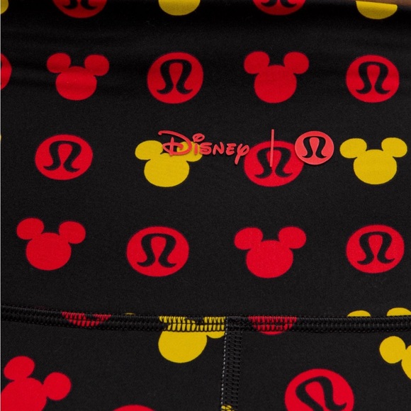 Disney X Lululemon Wunder Train High-Rise Tight 25" NWT Disney Black - Picture 5 of 5